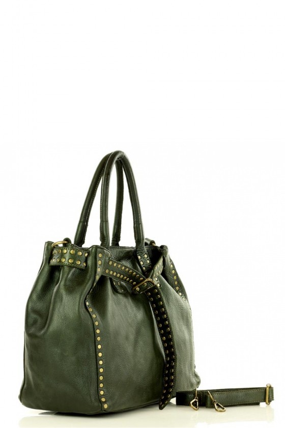 Natural leather bag model 146384 Mazzini