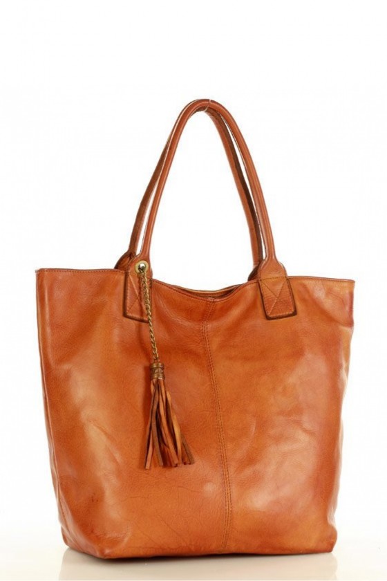 Natural leather bag model 152796 Mazzini