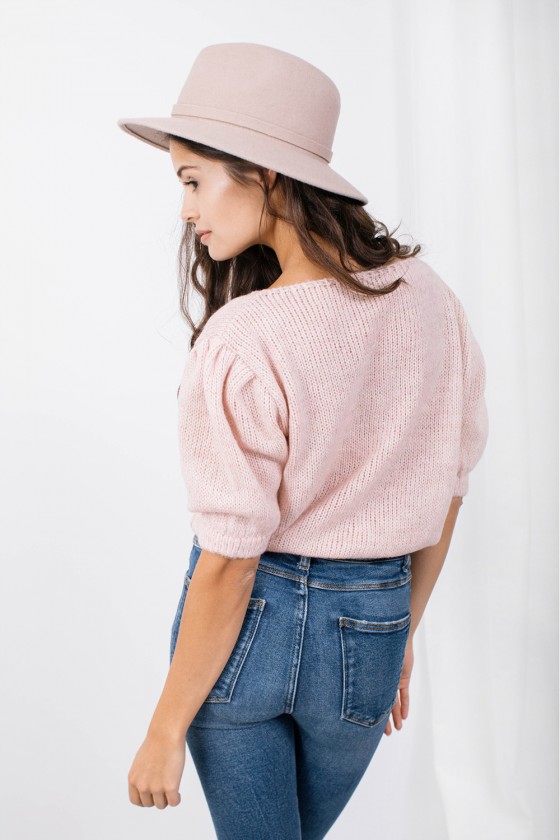 Short sleeve sweater model 153075 Lemoniade