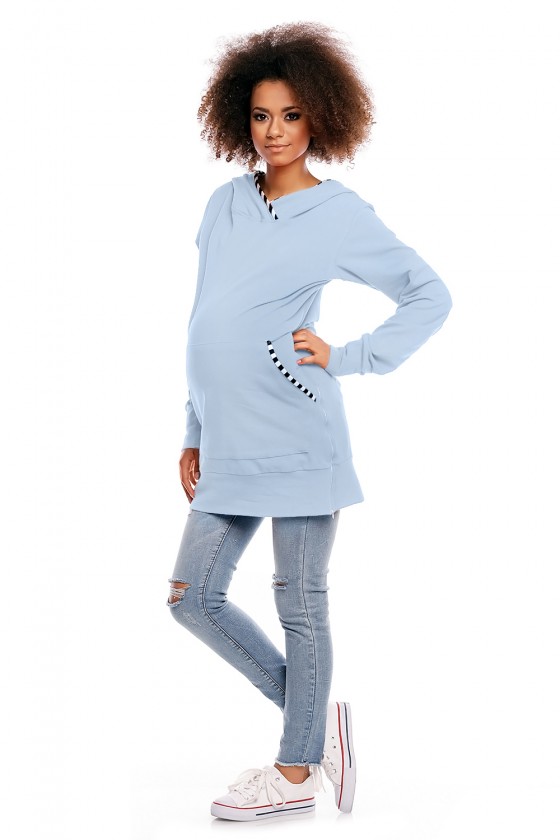 Maternity sweatshirt model 84443 PeeKaBoo