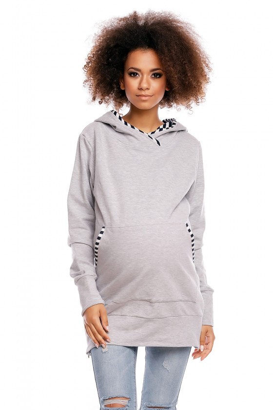 Maternity sweatshirt model...