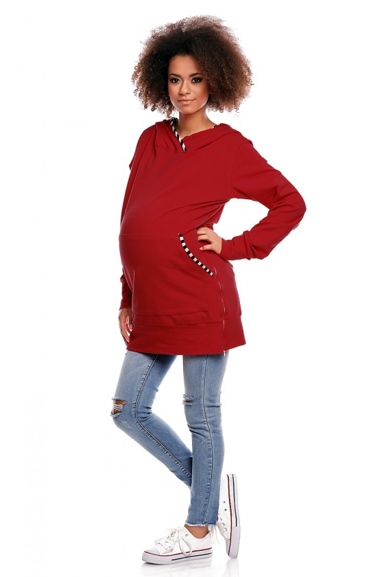 Maternity sweatshirt model 84448 PeeKaBoo