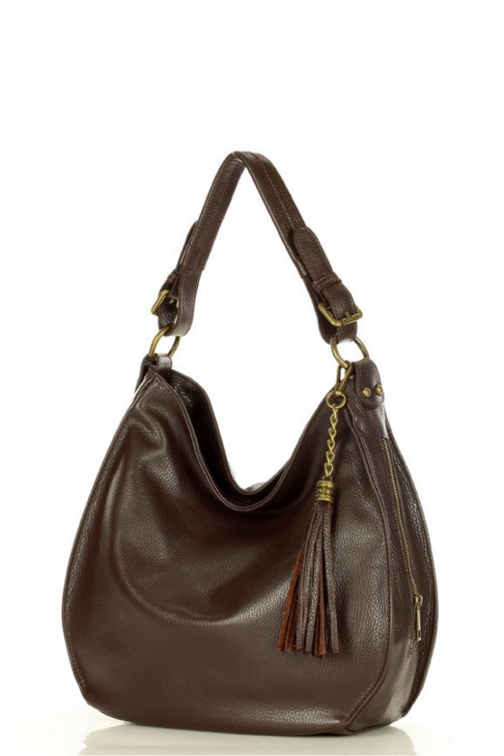 Natural leather bag model 157873 Mazzini