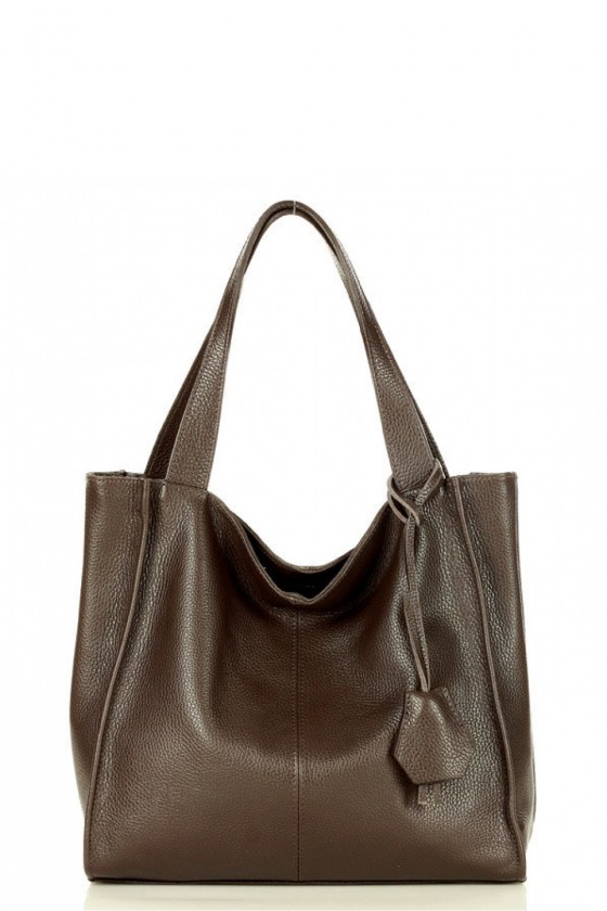 Natural leather bag model...
