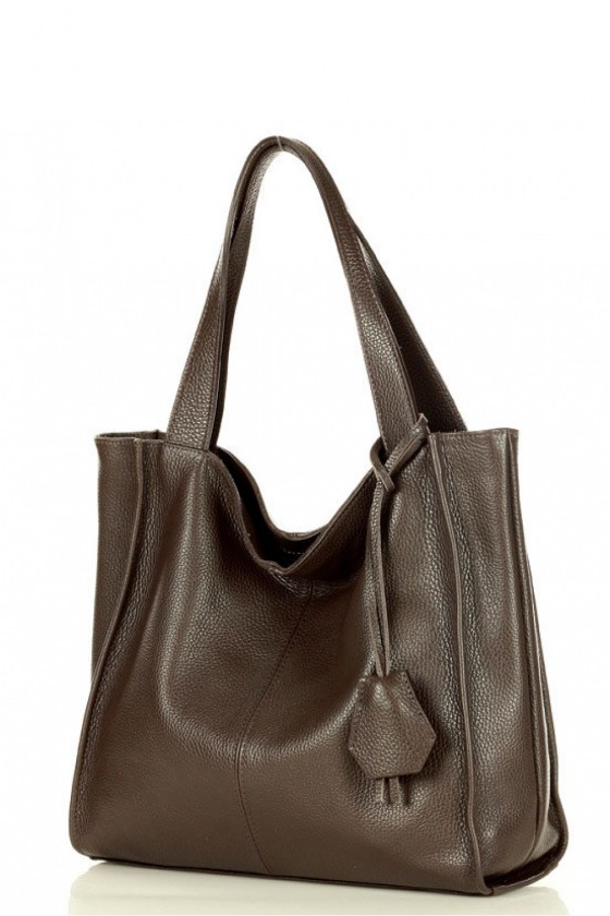 Natural leather bag model 157879 Mazzini