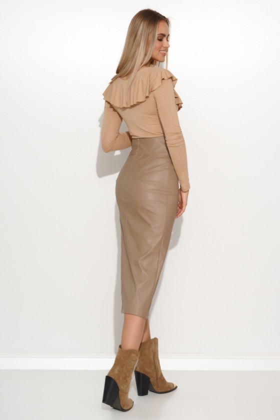 Skirt model 158366 Makadamia