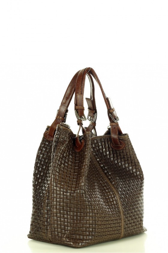 Natural leather bag model 158399 Mazzini