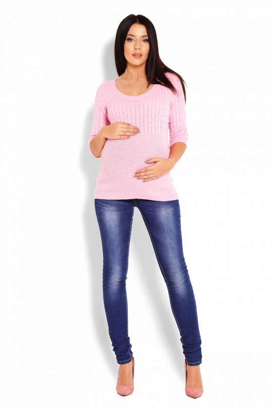 Pregnancy sweater model 123420 PeeKaBoo