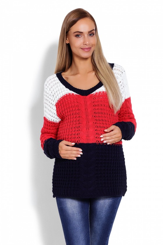 Pregnancy sweater model...