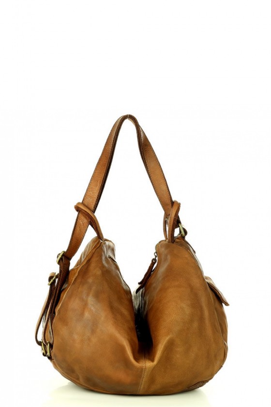 Natural leather bag model 158586 Mazzini