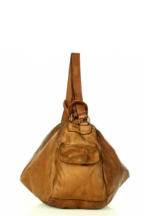 Natural leather bag model 158586 Mazzini