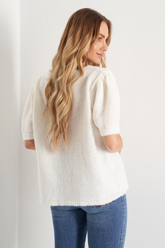Short sleeve sweater model 158802 Lemoniade